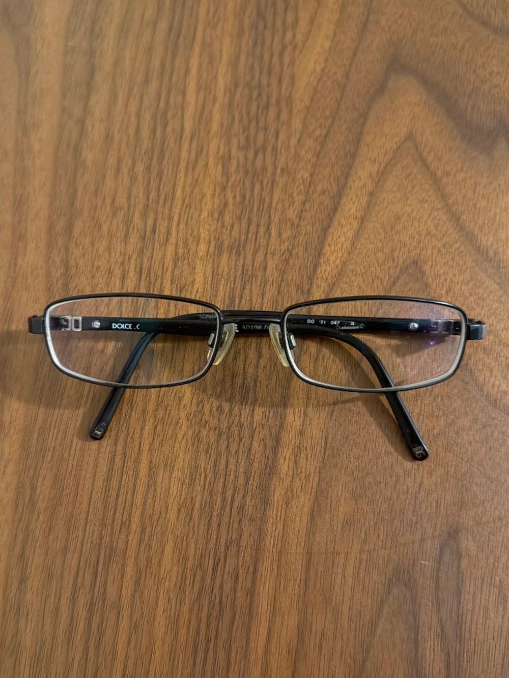 Dolce & Gabbana Black Eyeglass Frames - DG Series